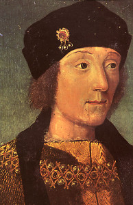 Der junge Heinrich VII., Sohn von Margaret Beaufort